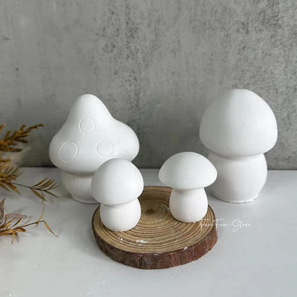 Candle Making Supplies Wholesale - 3D Mushroom Candle Silicone Mold Crystal
