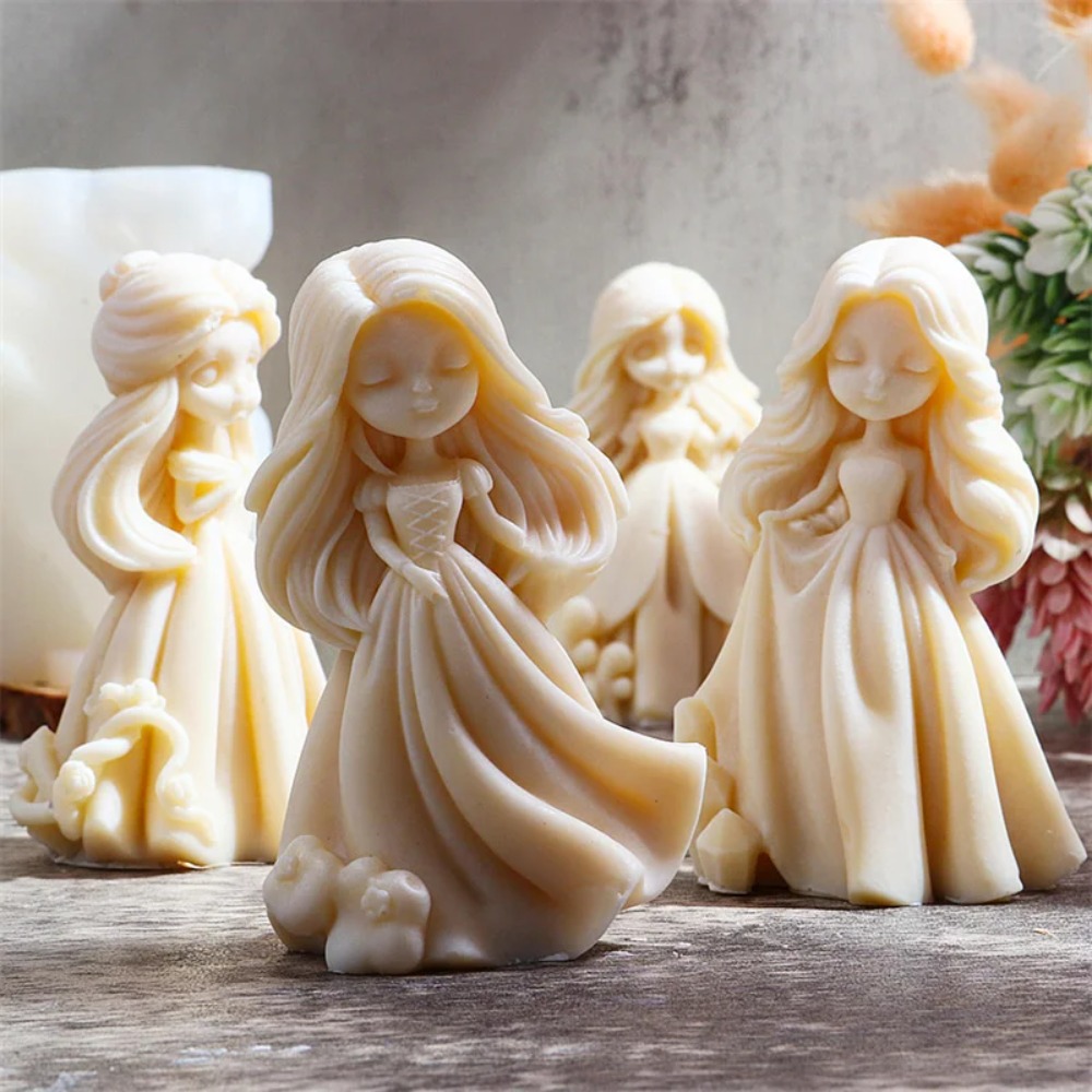 Candle Making Party - Multi Style Sweet Princess Silicone Candle