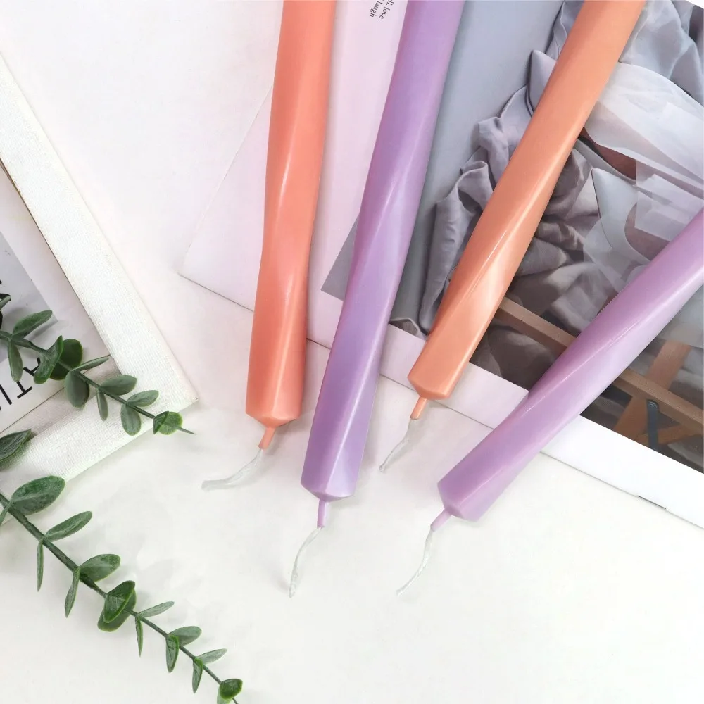 Spiral Square Column Plastic C - Candle Making Party 评论和价格