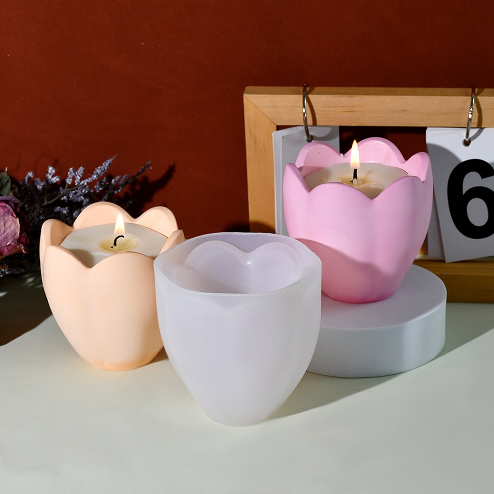 Tulip Candle Holder Silicone M - Candle Making Party 评论和价格