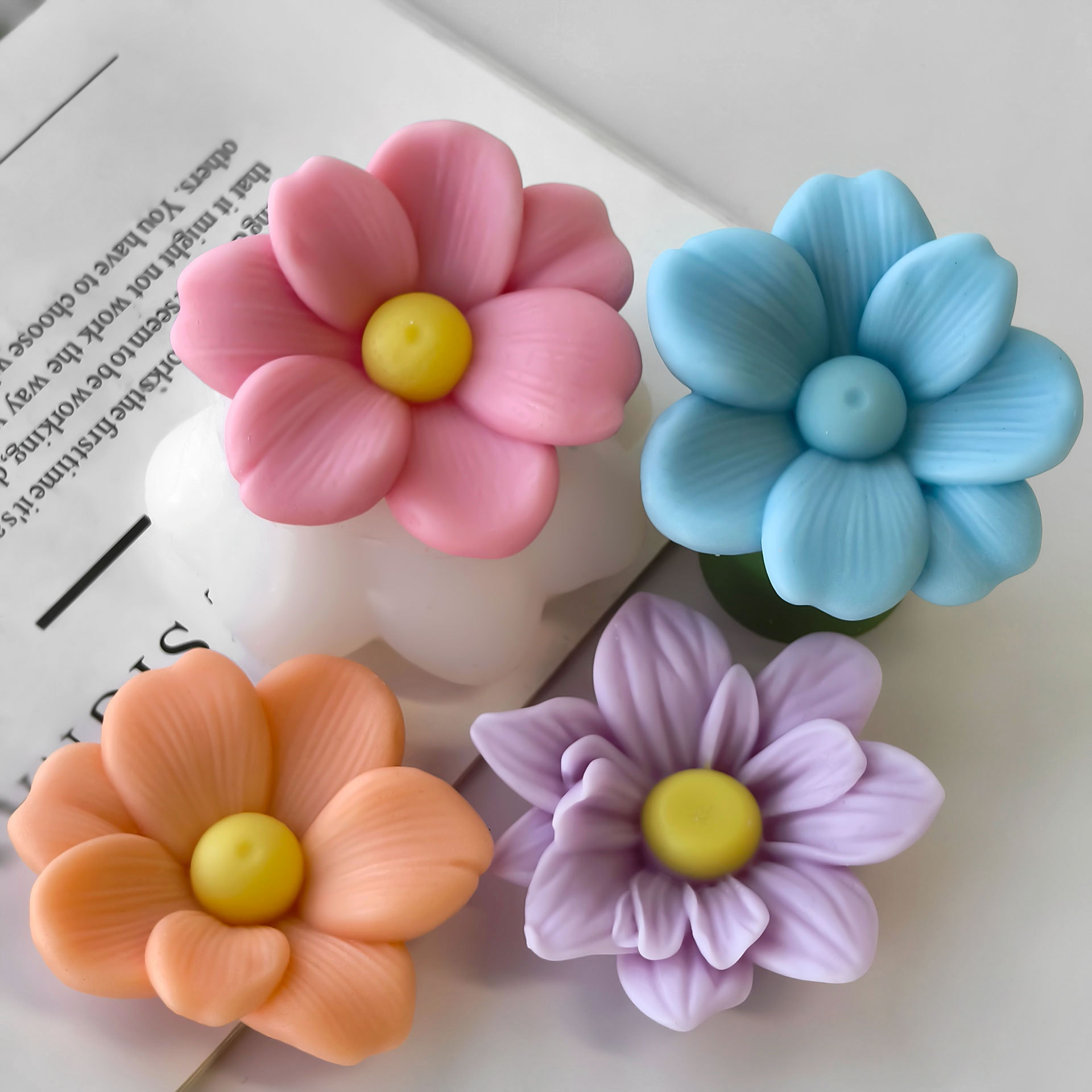 DIY Flowers Aroma Candle Silic - Candle Making Party 评论和价格