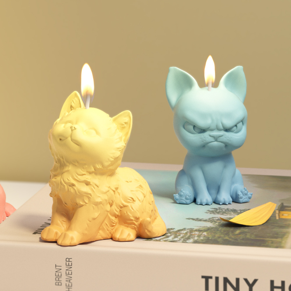 Sitting Labrador Puppy Silicon - Candle Making Party 评论和价格
