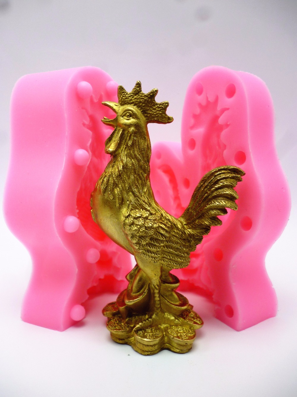 Silicone Mold Large 3D Rooster - Candle Making Supplies Wholesale 评论和价格