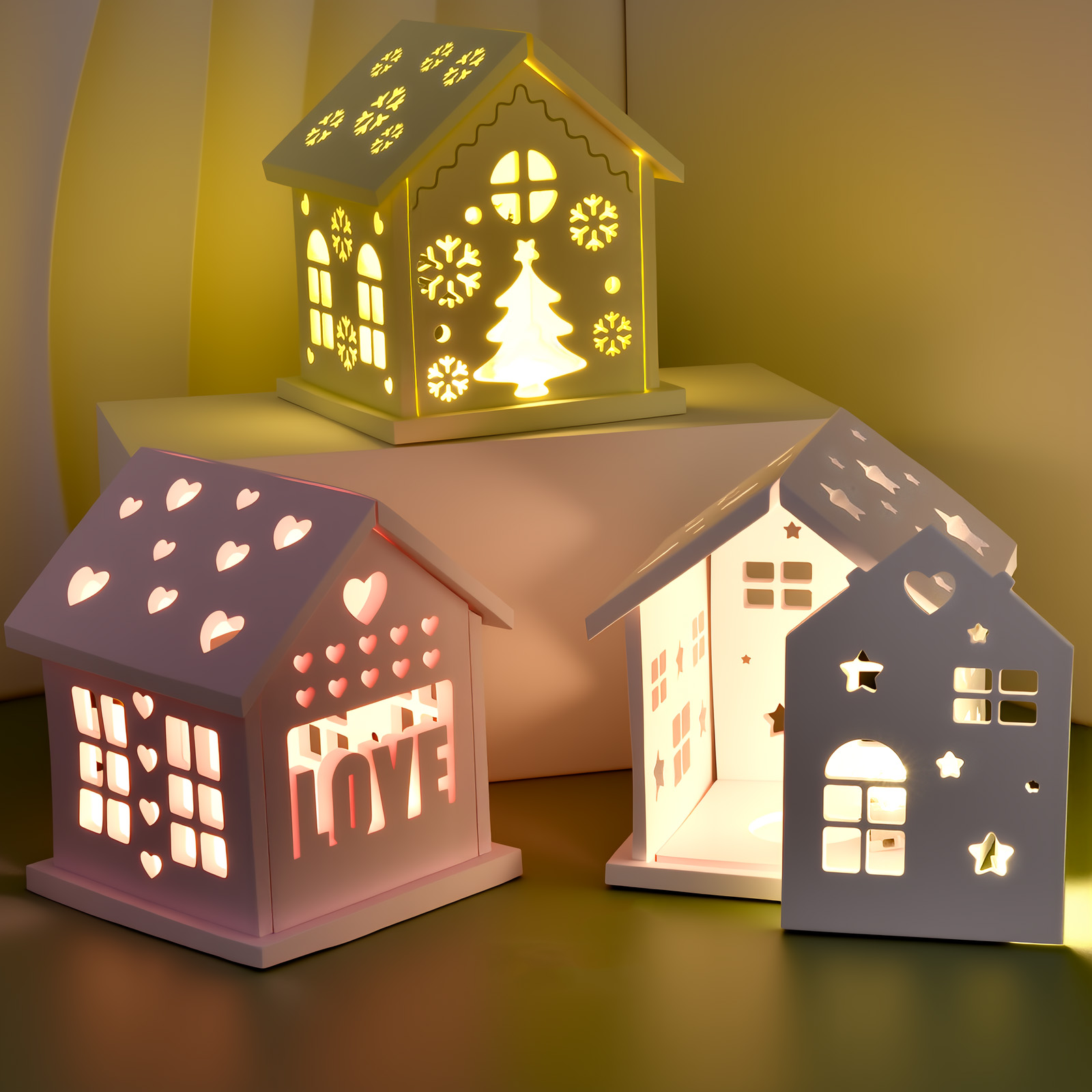 3D House Silicone Mold DIY Chr - Candle Making Party 评论和价格