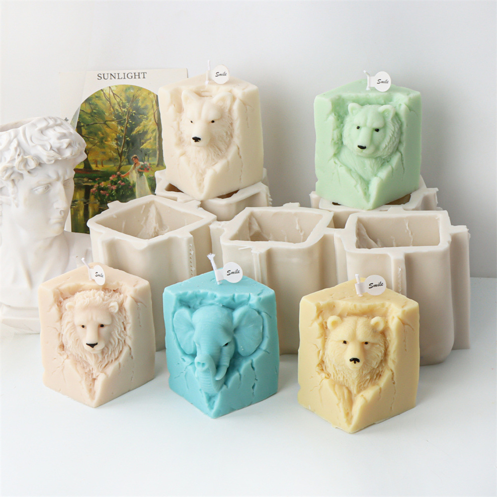3D Stump Shaped Animal Black B - Candle Making Supplies Wholesale 评论和价格