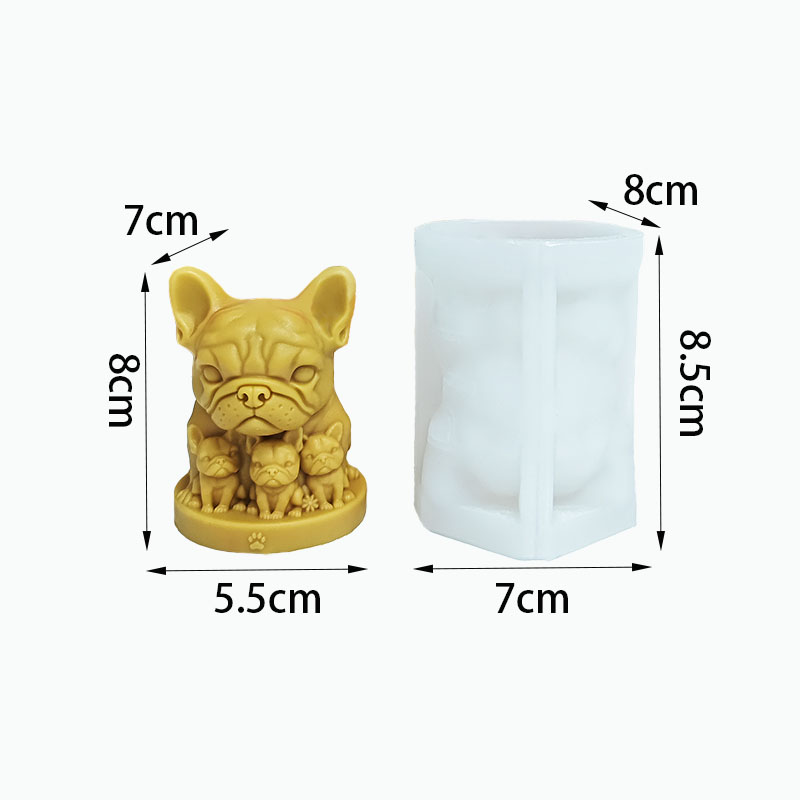 French Bulldog Puppy Paw Print - Candle Making Temperature 评论和价格
