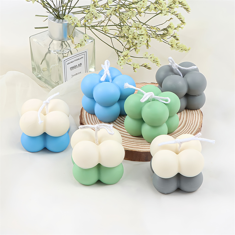 Christmas Holly Leaf Bubble Ca - Candle Making Party 评论和价格