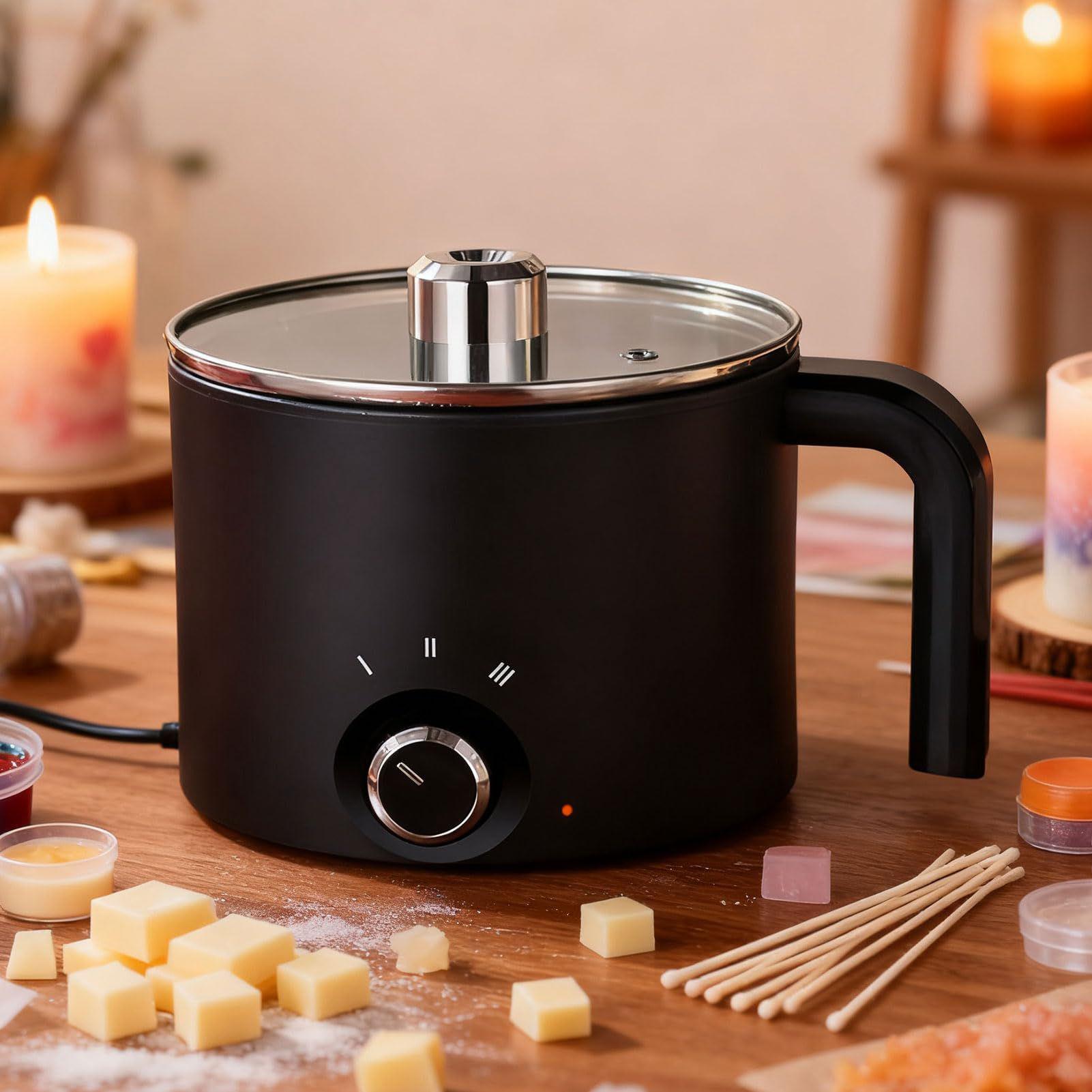 1.5L Wax Melting Pot Candle Wa - Candle Making Temperature 评论和价格