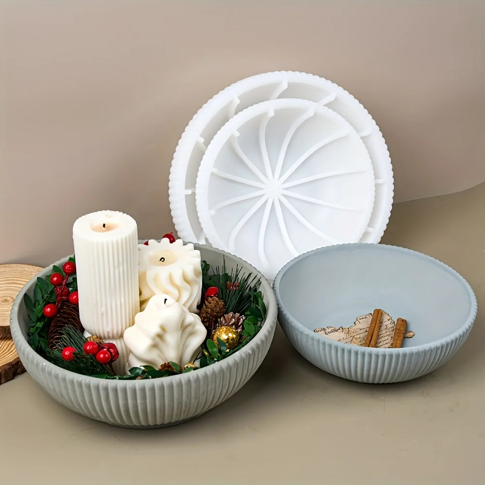 1 Ring Silicone Mould for Epox - Candle Making Pot 评论和价格