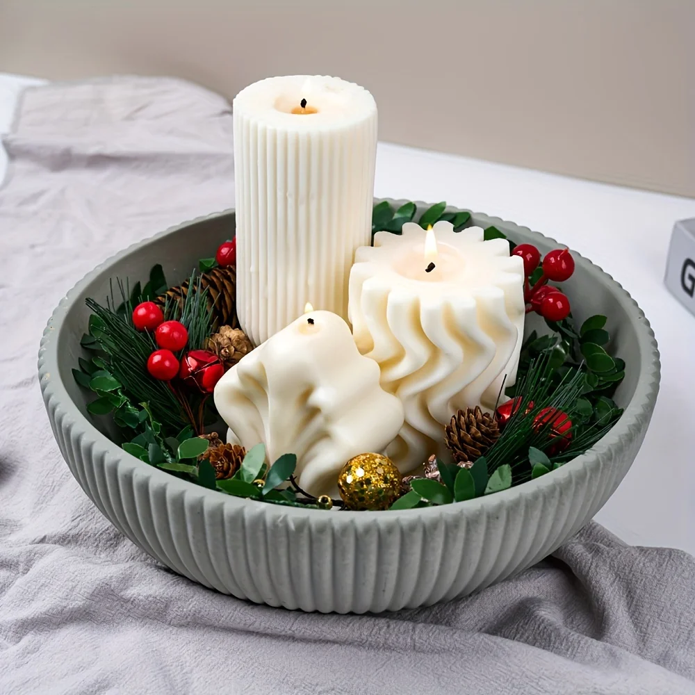 1 Ring Silicone Mould for Epox - Candle Making Pot 评论和价格