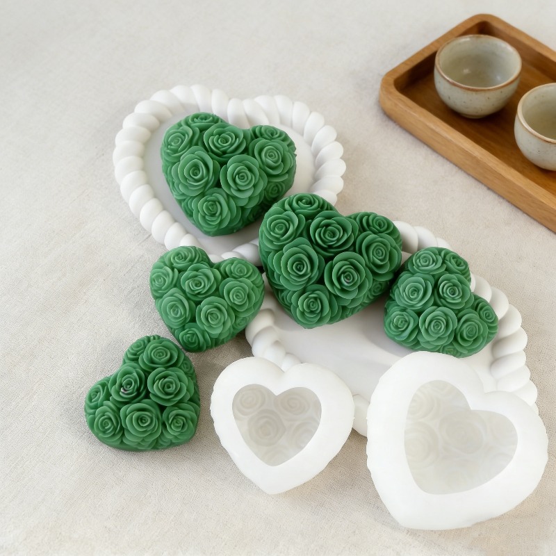 DIY Love Rose Flowers Valentin - Candle Making Party 评论和价格