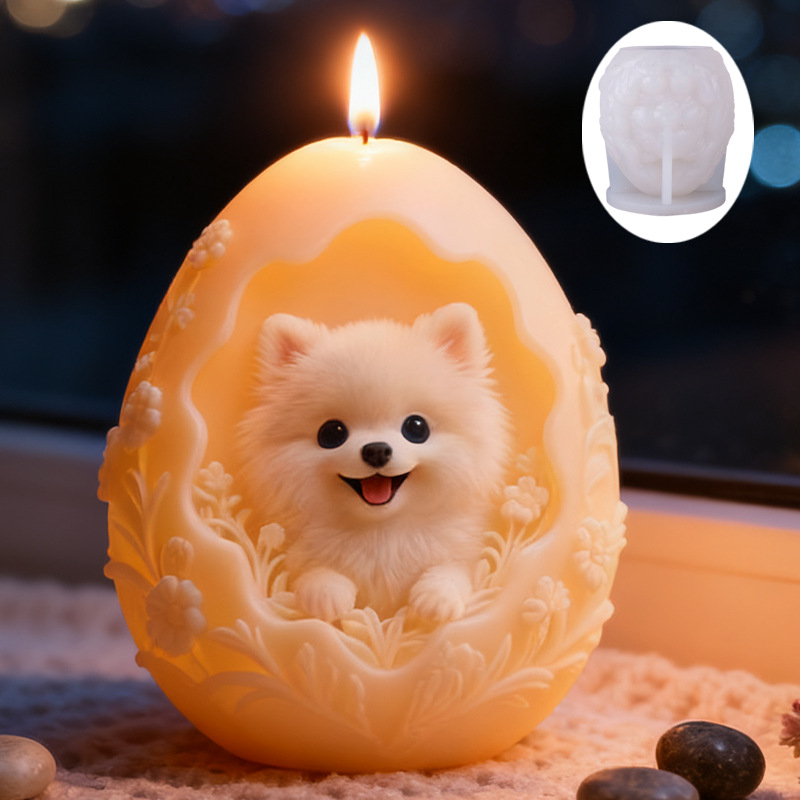 DIY 3D Animal Candle Pomerania - Candle Making Supplies Wholesale 评论和价格
