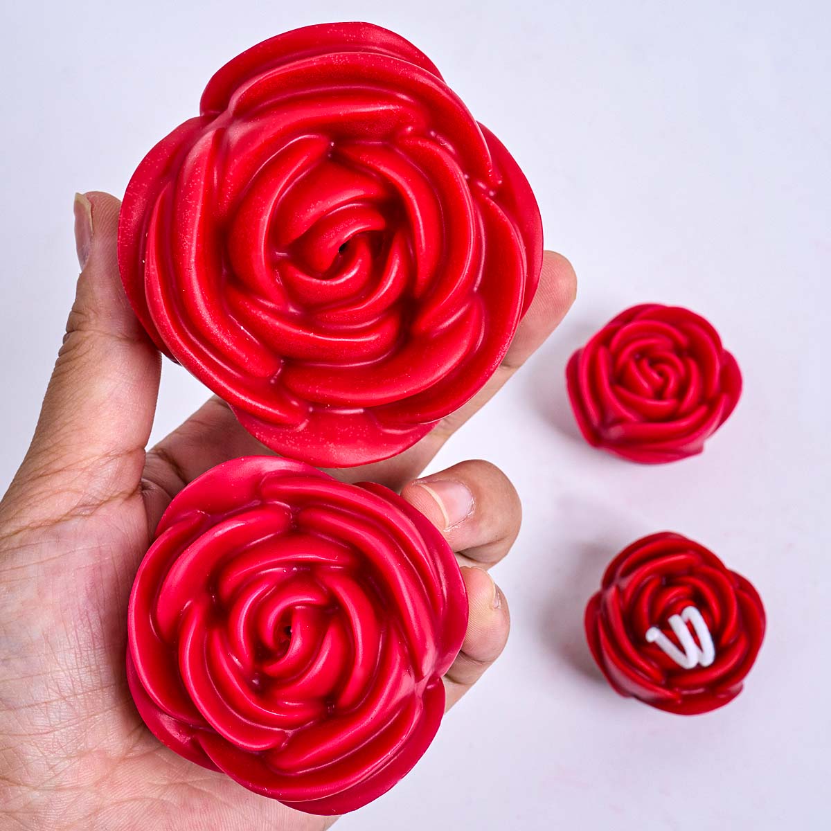 3D Flower Shape Silicone Candl - Candle Making Party 评论和价格