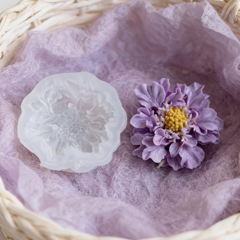 1 Dreamy Blue Potted Flower Si - Candle Making Pot 评论和价格